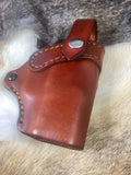 Cross Draw Leather Holster for Glock 43X SRCD325-A