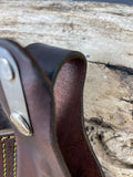 Leather Thumb Break OWB Holster Pattern for Glock 17/22/31