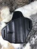 Leather Pancake Style Holster made for Springfield Armory Hellcat RDP