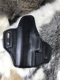 Leather Pancake Style Holster made for Springfield Armory Hellcat RDP