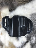 Leather Pancake Style Holster made for Springfield Armory Hellcat RDP