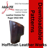 IWB Leatherworking Pattern for Ruger SR22