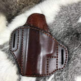 Leather Pancake Style Holster made for Springfield Armory Hellcat RDP