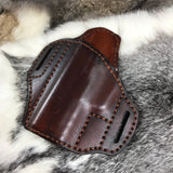 Leather Pancake Style Holster made for Springfield Armory Hellcat RDP