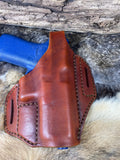 Leather Thumb Break OWB Holster Pattern for Glock 17/22/31