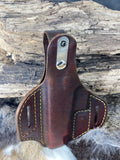 Leather Thumb Break OWB Holster Pattern for Glock 17/22/31