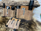 EDC Leather Holster Pattern.  Make your own leather Holster for Everyday Carry and Organizer - Hoffmann Leather Works
