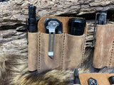EDC Leather Holster Pattern.  Make your own leather Holster for Everyday Carry and Organizer - Hoffmann Leather Works