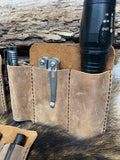 EDC Leather Holster Pattern.  Make your own leather Holster for Everyday Carry and Organizer - Hoffmann Leather Works