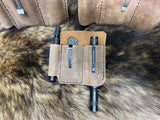 EDC Leather Holster Pattern.  Make your own leather Holster for Everyday Carry and Organizer - Hoffmann Leather Works