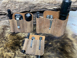 EDC Leather Holster Pattern.  Make your own leather Holster for Everyday Carry and Organizer - Hoffmann Leather Works