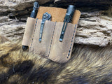 EDC Leather Holster Pattern.  Make your own leather Holster for Everyday Carry and Organizer - Hoffmann Leather Works