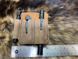 EDC Leather Holster Pattern.  Make your own leather Holster for Everyday Carry and Organizer - Hoffmann Leather Works