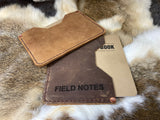 Leather Field Notes Notebook Cover Patten PDF File, Portfolio Cover - Hoffmann Leather Works