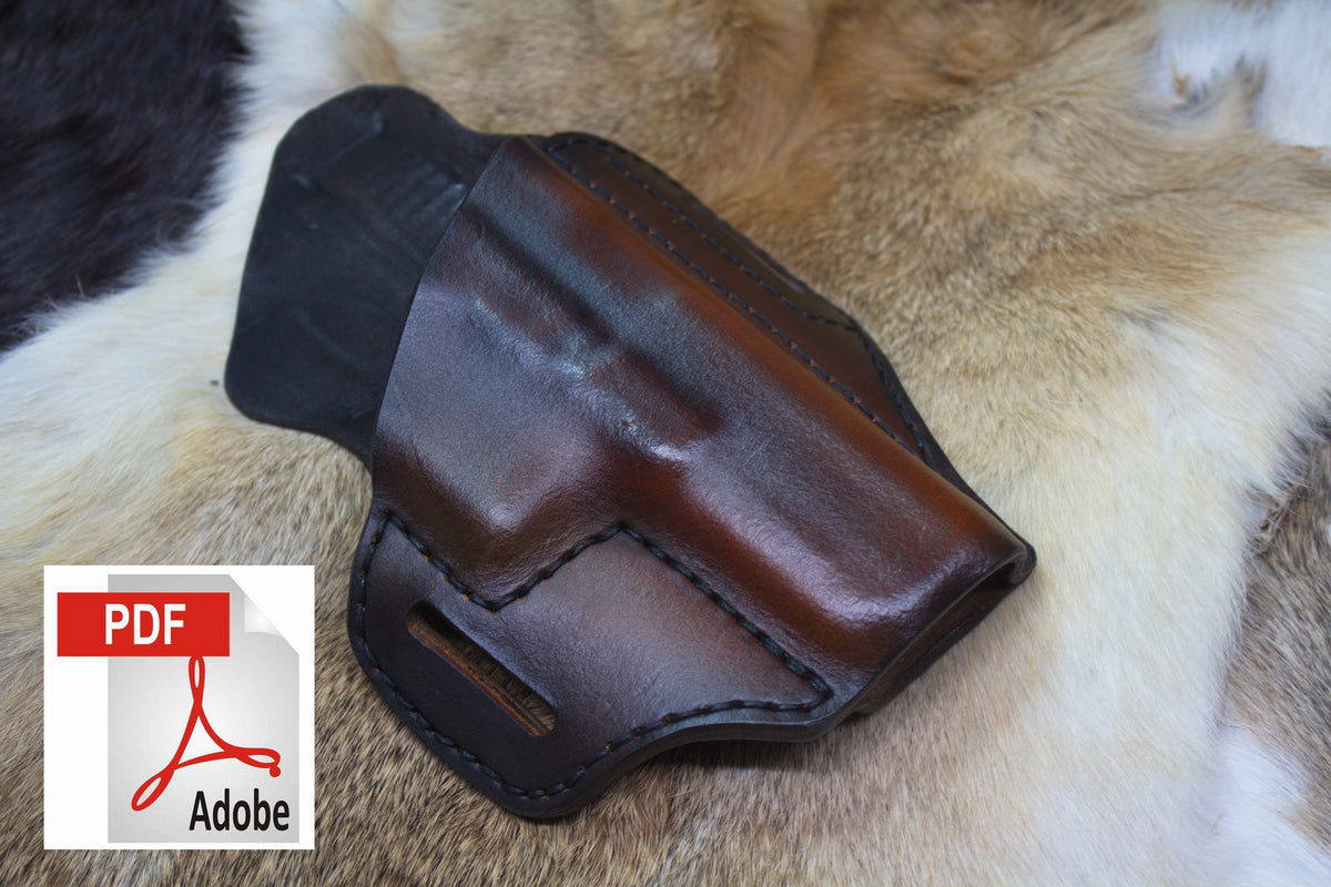 Glock 17 Leather Holster Pattern OWB - Mr. Lentz Leather Goods