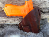 Leather Holster for Glock 17 OWB No Sweat Guard