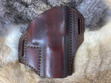 Leather Holster for Glock 17 OWB No Sweat Guard