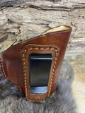 IWB Springfield Armory Hellcat Handmade Leather Holster - Hoffmann Leather Works