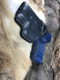 IWB Leather Holster with Monoblock Clip for Glock 43x