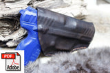 Ruger SR22 IWB Leatherworking Pattern.  Make your own leather Holster for your Ruger. - Hoffmann Leather Works