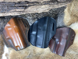 Leather Holster fits Glock 19 Pancake style leather holster No Sweat Guard