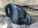 Leather Holster fits Glock 19 Pancake style leather holster No Sweat Guard
