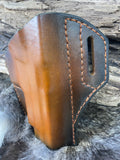 Leather Holster fits Glock 19 Pancake style leather holster No Sweat Guard