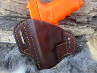 Leather Holster Pattern for Sig Sauer P365 X-Macro. OWB No Sweat Guard.