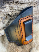 IWB Leather Holster for Glock 43 - Hoffmann Leather Works