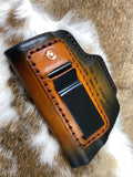 IWB Leather Holster for Glock 43 - Hoffmann Leather Works