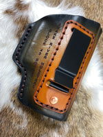 IWB Leather Holster for Glock 43 - Hoffmann Leather Works