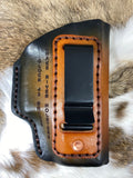 IWB Leather Holster for Glock 43 - Hoffmann Leather Works