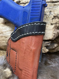 Glock 48 Avenger style leather holster - Hoffmann Leather Works