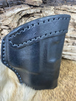 Springfield Armory Hellcat Handmade Leather Holster Taco Style - Hoffmann Leather Works