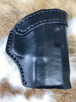 Springfield Armory Hellcat Handmade Leather Holster Taco Style - Hoffmann Leather Works