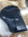 Springfield Armory Hellcat Handmade Leather Holster Taco Style - Hoffmann Leather Works