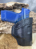 Springfield Armory Hellcat Handmade Leather Holster Taco Style - Hoffmann Leather Works