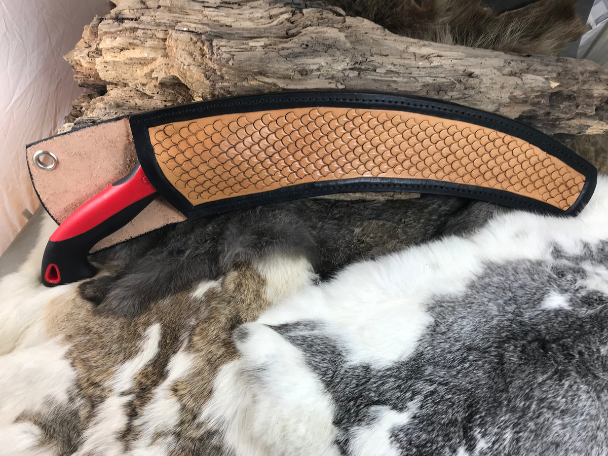 Corona Saw Sheath, Handsaw Sheath, Handmade Leather Sheath, Pruning Sa