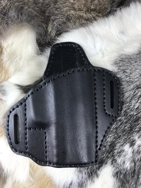 Leather Pancake Style Holster made for CZ P10 Compact SRO225