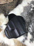 Leather Pancake Style Holster made for Springfield Armory Hellcat RDP