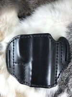 Leather Pancake Style Holster made for Glock 43