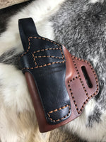 Leather Holster Avenger Style fits Sig Sauer P365 XL Optics Ready