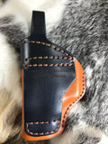 Leather Holster Taco Style fits Glock 42