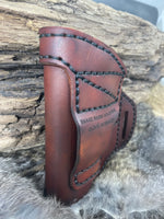 Avenger style leather holster fits Kahr CW45