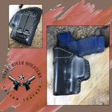 IWB Leather Holster with Monoblock Clip for Springfield Armory Hellcat – Handmade in Idaho