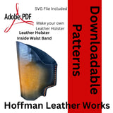 IWB Leatherworking Pattern for Glock 19