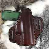 Leather Pancake Style Holster made for Springfield XD 45 4" SRO225