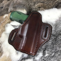 Leather Pancake Style Holster made for CZ P10 Compact SRO225