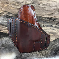 Leather Pancake Style Holster made for Glock 45 SRO225