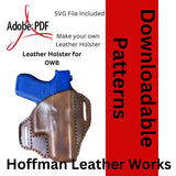 OWB Leather Holster Pattern for Springfield Armory Hellcat